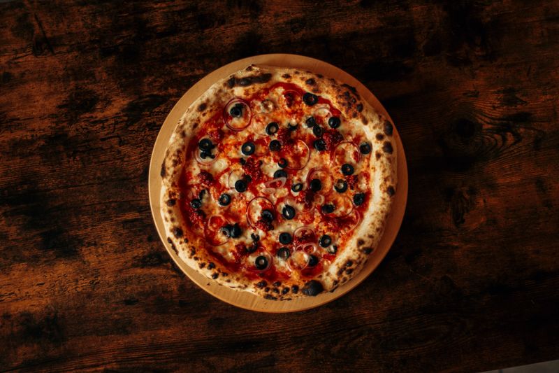 mod pizza signature pepperoni pie with fresh toppings