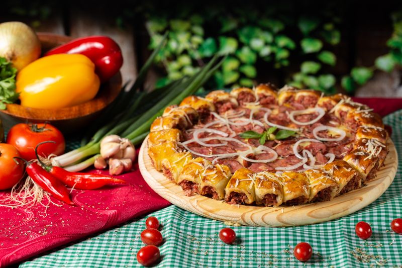 modpizza community pizza night event with guests enjoying food